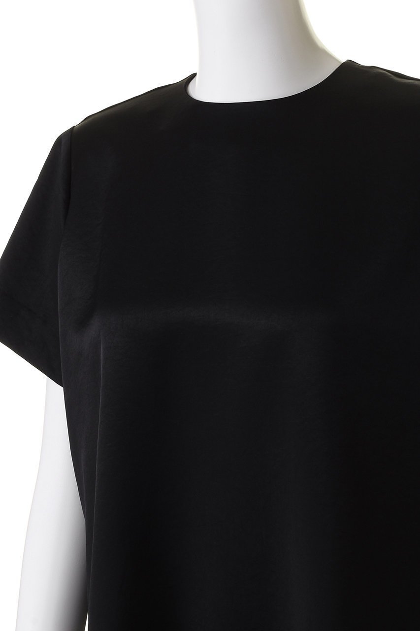 【リムアーク/RIM.ARK】のLoose satin padded tops/トップス 人気、トレンドファッション・服の通販 founy(ファニー) ファッション Fashion レディースファッション Fashion for Women トップス・カットソー Cut & Sew Tops シャツ・ブラウス・オフィスカジュアル Elegant Blouses & Button-Ups おすすめ Recommended / Our Picks エレガント 上品 Elegant オケージョン Occasion Wear サテン Satin, Glossy Fabric ショート Short, Short Length シンプル Simple, Minimal スリット Slit, Slit Detail スリーブ Sleeve, Long Sleeve / Short Sleeve セットアップ Set-Up, Coordinated Outfit other-5|ID: prp329100003925808 ipo3291000000036880331