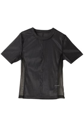【プランク プロジェクト/PRANK PROJECT】のアウトシームシアートップ / Outseam Sheer Top 人気、トレンドファッション・服の通販 founy(ファニー) ファッション Fashion レディースファッション Fashion for Women トップス・カットソー Cut & Sew Tops シャツ・ブラウス・オフィスカジュアル Elegant Blouses & Button-Ups ロングTシャツ・Tシャツ Longline T-Shirts & Tees カットソー・ベーシックTシャツ Cut-and-Sewn Tops / Stretch Tees & Basics インナー Innerwear コンパクト Compact, Small Size シアー Sheer, See-Through ショート Short, Short Length スリーブ Sleeve, Long Sleeve / Short Sleeve ハーフ Half, Half-Length |ID:prp329100003925810