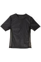 【プランク プロジェクト/PRANK PROJECT】のアウトシームシアートップ / Outseam Sheer Top 人気、トレンドファッション・服の通販 founy(ファニー) ファッション Fashion レディースファッション Fashion for Women トップス・カットソー Cut & Sew Tops シャツ・ブラウス・オフィスカジュアル Elegant Blouses & Button-Ups ロングTシャツ・Tシャツ Longline T-Shirts & Tees カットソー・ベーシックTシャツ Cut-and-Sewn Tops / Stretch Tees & Basics インナー Innerwear コンパクト Compact, Small Size シアー Sheer, See-Through ショート Short, Short Length スリーブ Sleeve, Long Sleeve / Short Sleeve ハーフ Half, Half-Length thumbnail BLK(ブラック)|ID: prp329100003925810 ipo3291000000034421567