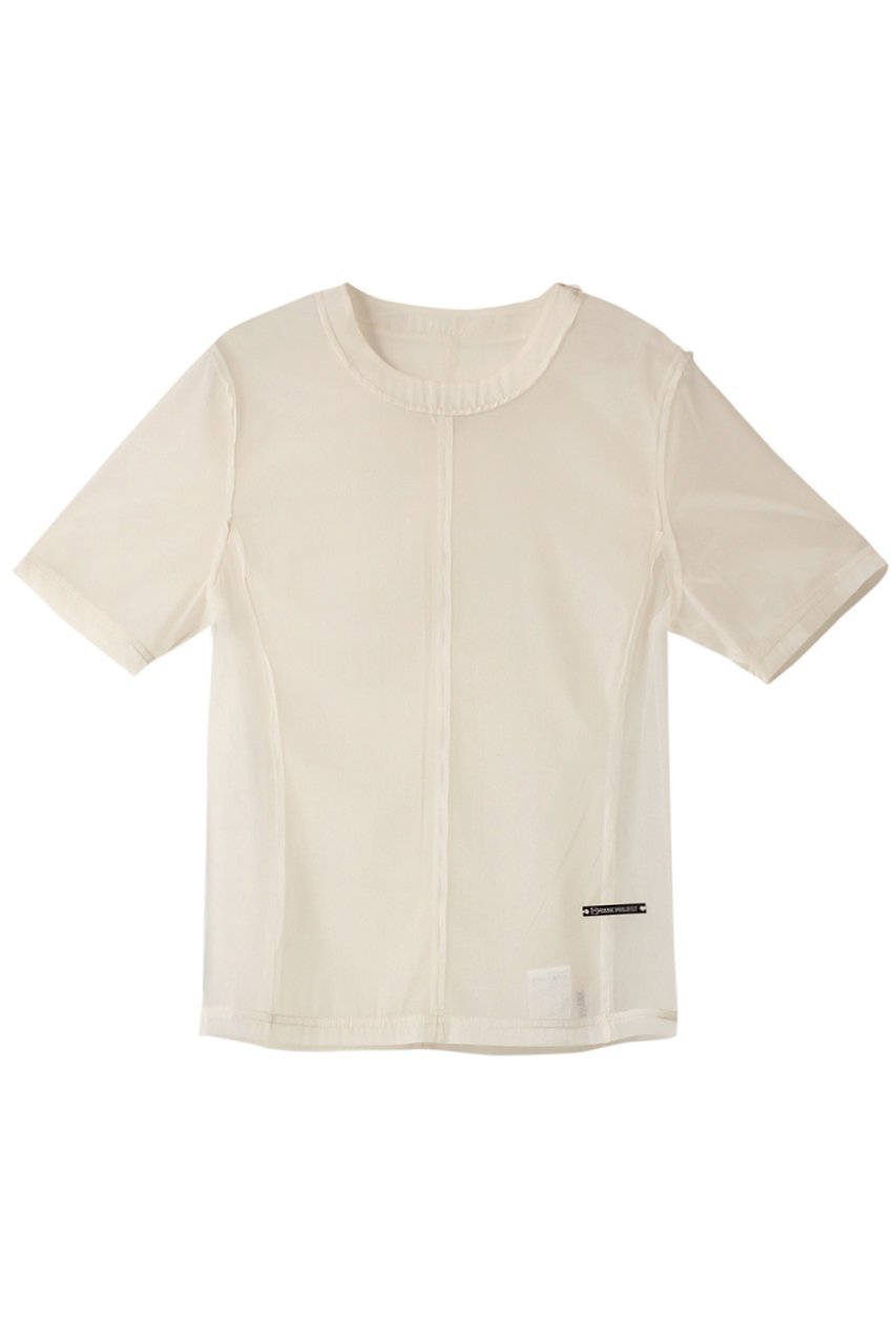 【プランク プロジェクト/PRANK PROJECT】のアウトシームシアートップ / Outseam Sheer Top インテリア・キッズ・メンズ・レディースファッション・服の通販 founy(ファニー) 　ファッション　Fashion　レディースファッション　Fashion for Women　トップス・カットソー　Cut & Sew Tops　シャツ・ブラウス・オフィスカジュアル　Elegant Blouses & Button-Ups　ロングTシャツ・Tシャツ　Longline T-Shirts & Tees　カットソー・ベーシックTシャツ　Cut-and-Sewn Tops / Stretch Tees & Basics　インナー　Innerwear　コンパクト　Compact, Small Size　シアー　Sheer, See-Through　ショート　Short, Short Length　スリーブ　Sleeve, Long Sleeve / Short Sleeve　ハーフ　Half, Half-Length　WHT(ホワイト)|ID: prp329100003925810 ipo3291000000034421570