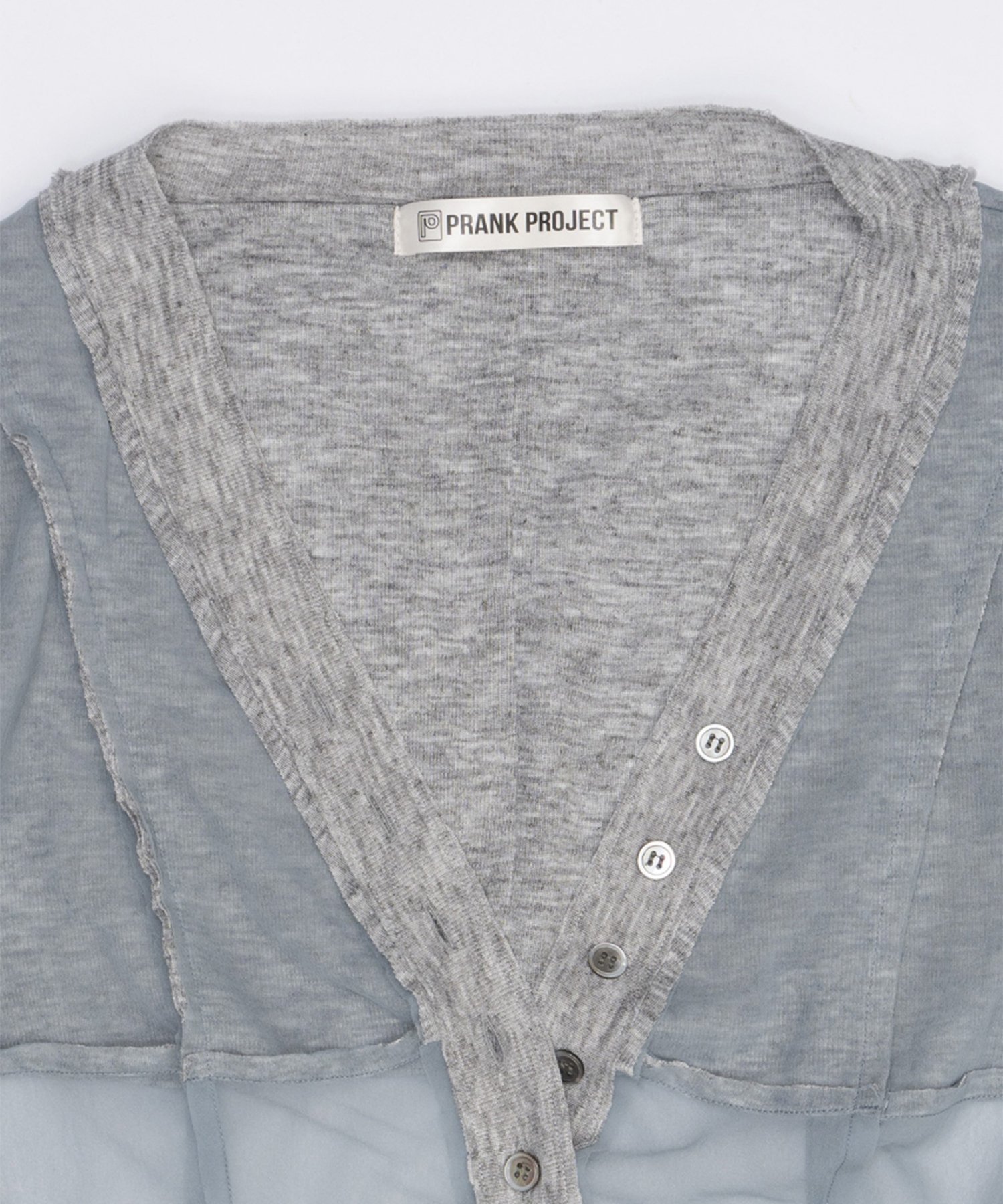 【プランク プロジェクト/PRANK PROJECT】のシアーテレコレイヤーカーデ / Sheer Teleco Layered Cardigan 人気、トレンドファッション・服の通販 founy(ファニー) ファッション Fashion レディースファッション Fashion for Women トップス・カットソー Cut & Sew Tops カーディガン・羽織り Layered Style Cardigans シャツ・ブラウス・オフィスカジュアル Elegant Blouses & Button-Ups ロングTシャツ・Tシャツ Longline T-Shirts & Tees カットソー・ベーシックTシャツ Cut-and-Sewn Tops / Stretch Tees & Basics おすすめ Recommended / Our Picks カーディガン Cardigan, Knitwear コルセット Corset, Bustier シアー Sheer, See-Through リボン Ribbon, Bow other-2|ID: prp329100003925811 ipo3291000000032934421