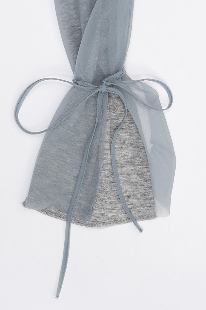 【プランク プロジェクト/PRANK PROJECT】のシアーテレコレイヤーカーデ / Sheer Teleco Layered Cardigan 人気、トレンドファッション・服の通販 founy(ファニー) ファッション Fashion レディースファッション Fashion for Women トップス・カットソー Cut & Sew Tops カーディガン・羽織り Layered Style Cardigans シャツ・ブラウス・オフィスカジュアル Elegant Blouses & Button-Ups ロングTシャツ・Tシャツ Longline T-Shirts & Tees カットソー・ベーシックTシャツ Cut-and-Sewn Tops / Stretch Tees & Basics おすすめ Recommended / Our Picks カーディガン Cardigan, Knitwear コルセット Corset, Bustier シアー Sheer, See-Through リボン Ribbon, Bow other-3|ID: prp329100003925811 ipo3291000000032934437