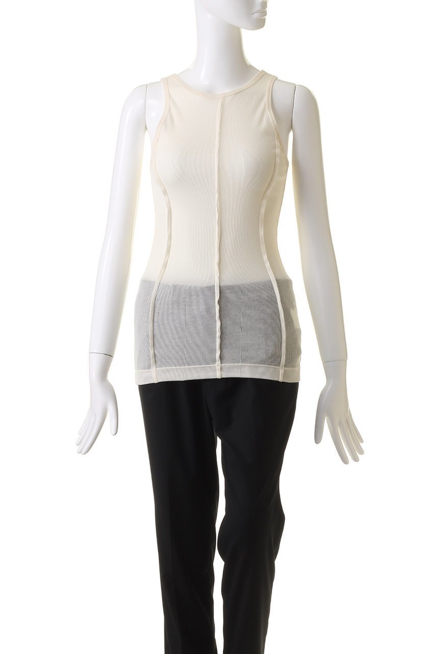 【プランク プロジェクト/PRANK PROJECT】のガーゼレイヤードタンクトップ / Gauze Layered Tank Top 人気、トレンドファッション・服の通販 founy(ファニー) 　ファッション　Fashion　レディースファッション　Fashion for Women　トップス・カットソー　Cut & Sew Tops　キャミソール&ノースリーブ　Camisoles & Sleeveless Tops　シャツ・ブラウス・オフィスカジュアル　Elegant Blouses & Button-Ups　ロングTシャツ・Tシャツ　Longline T-Shirts & Tees　カットソー・ベーシックTシャツ　Cut-and-Sewn Tops / Stretch Tees & Basics　インナー　Innerwear　キャミソール　Camisole, Spaghetti Strap Top　タンク　Tank Top, Sleeveless Top　テレコ　Ribbed, Rib Stitch　ドレープ　Drape, Draping Fabric　再入荷　Restock / Back in Stock　other-6|ID: prp329100003925812 ipo3291000000032927053