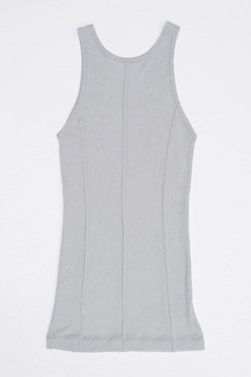 【プランク プロジェクト/PRANK PROJECT】のガーゼレイヤードタンクトップ / Gauze Layered Tank Top 人気、トレンドファッション・服の通販 founy(ファニー) 　ファッション　Fashion　レディースファッション　Fashion for Women　トップス・カットソー　Cut & Sew Tops　キャミソール&ノースリーブ　Camisoles & Sleeveless Tops　シャツ・ブラウス・オフィスカジュアル　Elegant Blouses & Button-Ups　ロングTシャツ・Tシャツ　Longline T-Shirts & Tees　カットソー・ベーシックTシャツ　Cut-and-Sewn Tops / Stretch Tees & Basics　インナー　Innerwear　キャミソール　Camisole, Spaghetti Strap Top　タンク　Tank Top, Sleeveless Top　テレコ　Ribbed, Rib Stitch　ドレープ　Drape, Draping Fabric　再入荷　Restock / Back in Stock　other-7|ID: prp329100003925812 ipo3291000000032927061