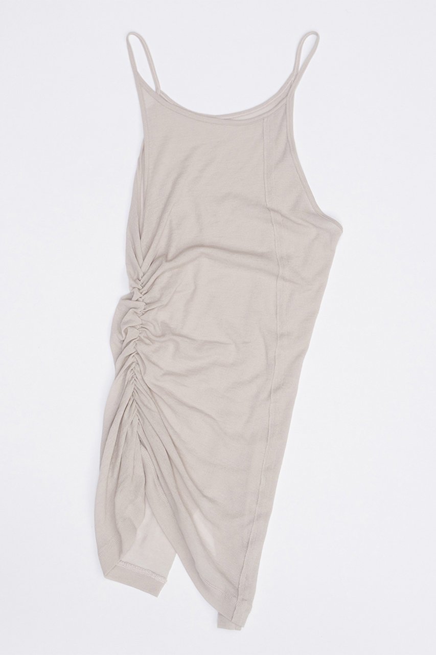 【プランク プロジェクト/PRANK PROJECT】のガーゼレイヤードタンクトップ / Gauze Layered Tank Top 人気、トレンドファッション・服の通販 founy(ファニー) 　ファッション　Fashion　レディースファッション　Fashion for Women　トップス・カットソー　Cut & Sew Tops　キャミソール&ノースリーブ　Camisoles & Sleeveless Tops　シャツ・ブラウス・オフィスカジュアル　Elegant Blouses & Button-Ups　ロングTシャツ・Tシャツ　Longline T-Shirts & Tees　カットソー・ベーシックTシャツ　Cut-and-Sewn Tops / Stretch Tees & Basics　インナー　Innerwear　キャミソール　Camisole, Spaghetti Strap Top　タンク　Tank Top, Sleeveless Top　テレコ　Ribbed, Rib Stitch　ドレープ　Drape, Draping Fabric　再入荷　Restock / Back in Stock　other-8|ID: prp329100003925812 ipo3291000000032927069