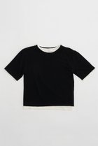 【プランク プロジェクト/PRANK PROJECT】のダブルレイヤードTEE / Double Layered Tee BLK(ブラック)|ID: prp329100003925813 ipo3291000000032926790