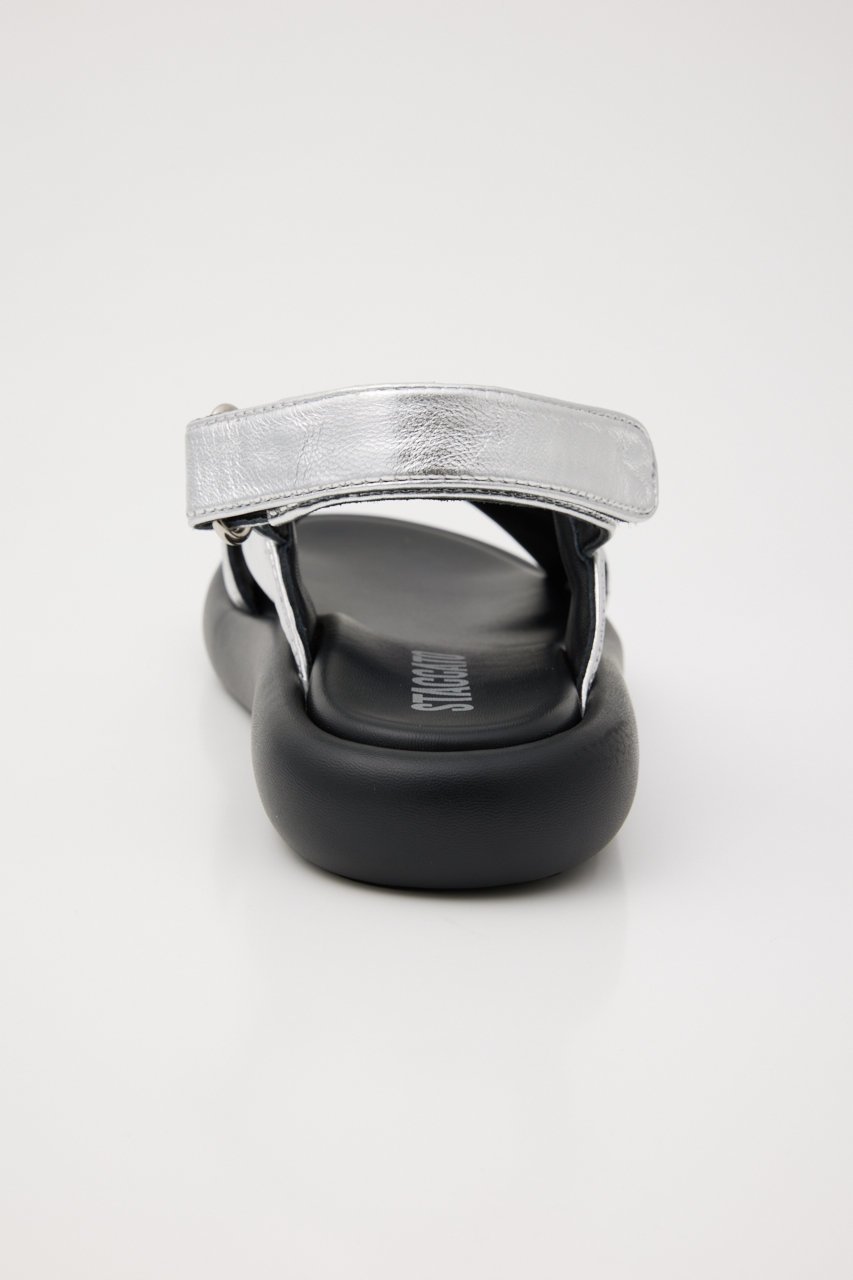 【スタッカート/STACCATO】のボニークロスライトフラットサンダル 人気、トレンドファッション・服の通販 founy(ファニー) 　ファッション　Fashion　レディースファッション　Fashion for Women　キルティング　Quilted, Quilting　サンダル　Sandals, Summer Shoes　ソックス　Socks, Hosiery　トライアングル　Triangle, Triangular Shape　フィット　Fit, Slim Fit　other-5|ID: prp329100003925820 ipo3291000000034940648