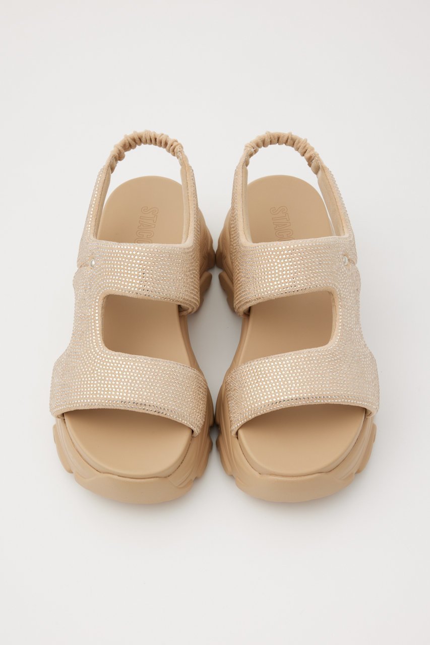 【スタッカート/STACCATO】のギャラパフスポーティーサンダル 人気、トレンドファッション・服の通販 founy(ファニー) 　ファッション　Fashion　レディースファッション　Fashion for Women　おすすめ　Recommended / Our Picks　エレガント 上品　Elegant　クリスタル　Crystal, Swarovski　サンダル　Sandals, Summer Shoes　今季　This Season, Current Season　軽量　Lightweight, Ultra Light　other-3|ID: prp329100003925821 ipo3291000000032883917