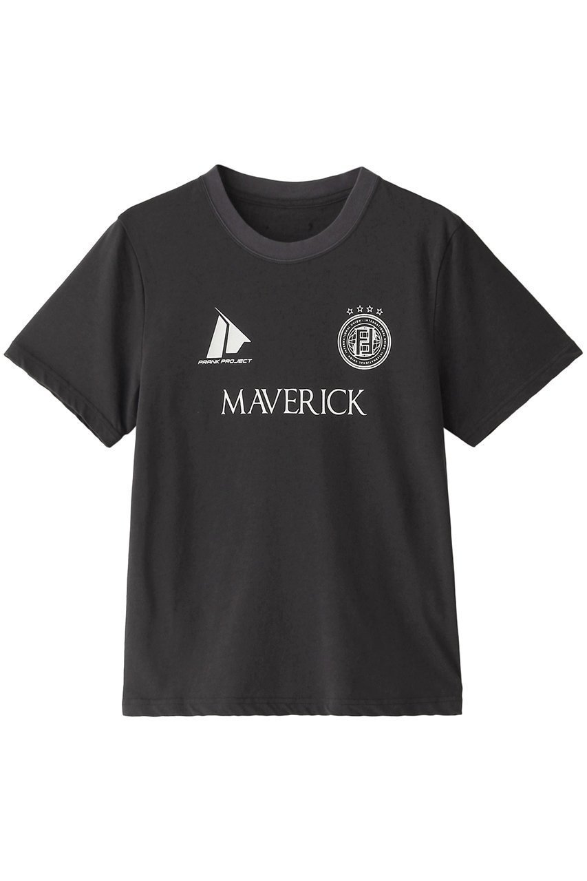 【プランク プロジェクト/PRANK PROJECT】のMAVERICK Tee 人気、トレンドファッション・服の通販 founy(ファニー) 　ファッション　Fashion　レディースファッション　Fashion for Women　トップス・カットソー　Cut & Sew Tops　シャツ・ブラウス・オフィスカジュアル　Elegant Blouses & Button-Ups　ロングTシャツ・Tシャツ　Longline T-Shirts & Tees　カットソー・ベーシックTシャツ　Cut-and-Sewn Tops / Stretch Tees & Basics　グラフィック　Graphic, Graphic Design　コンパクト　Compact, Small Size　ショート　Short, Short Length　スリーブ　Sleeve, Long Sleeve / Short Sleeve　ツイル　Twist, Twisted Detail　ボトム　Bottoms, Lower Wear　今季　This Season, Current Season　 other-1|ID: prp329100003925830 ipo3291000000032935639