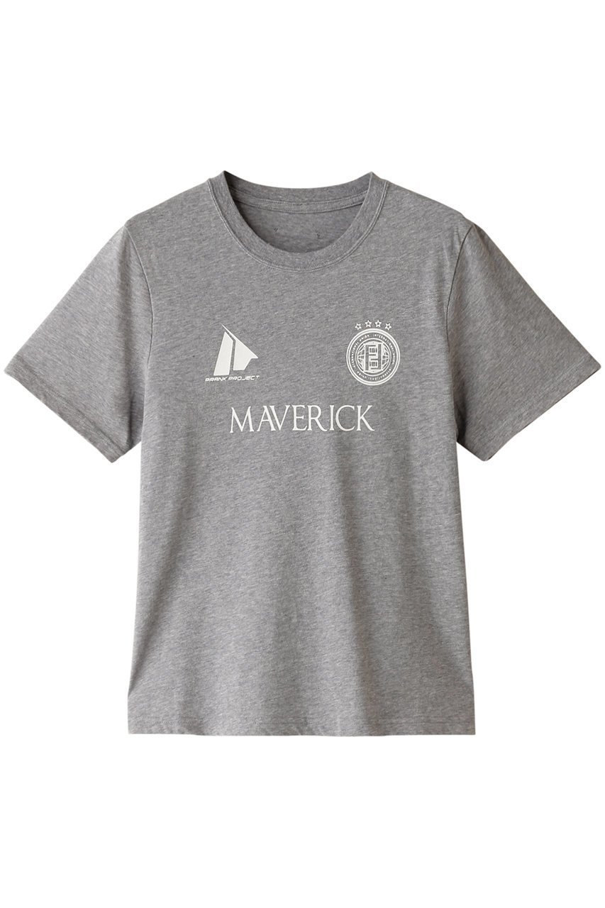 【プランク プロジェクト/PRANK PROJECT】のMAVERICK Tee インテリア・キッズ・メンズ・レディースファッション・服の通販 founy(ファニー) 　ファッション　Fashion　レディースファッション　Fashion for Women　トップス・カットソー　Cut & Sew Tops　シャツ・ブラウス・オフィスカジュアル　Elegant Blouses & Button-Ups　ロングTシャツ・Tシャツ　Longline T-Shirts & Tees　カットソー・ベーシックTシャツ　Cut-and-Sewn Tops / Stretch Tees & Basics　グラフィック　Graphic, Graphic Design　コンパクト　Compact, Small Size　ショート　Short, Short Length　スリーブ　Sleeve, Long Sleeve / Short Sleeve　ツイル　Twist, Twisted Detail　ボトム　Bottoms, Lower Wear　今季　This Season, Current Season　L.GRY(ライトグレー)|ID: prp329100003925830 ipo3291000000032935661