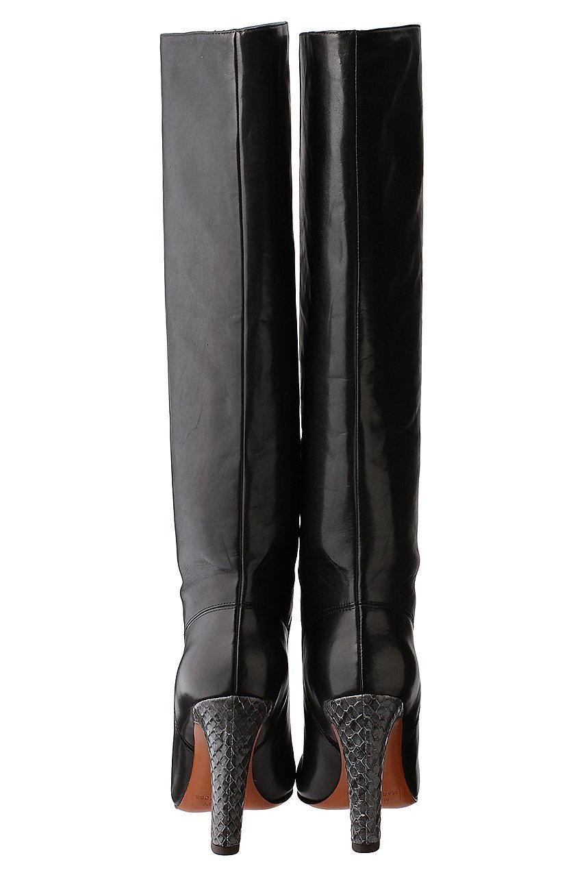 【マーク バイ マークジェイコブス/MARC BY MARCJACOBS】のスネークヒールロングブーツ 人気、トレンドファッション・服の通販 founy(ファニー) ファッション Fashion レディースファッション Fashion for Women エレガント 上品 Elegant シンプル Simple, Minimal パイソン Python, Snakeskin Pattern フォルム Silhouette, Form ロング Long, Long-Length other-2|ID: prp329100003926934 ipo3291000000036043936