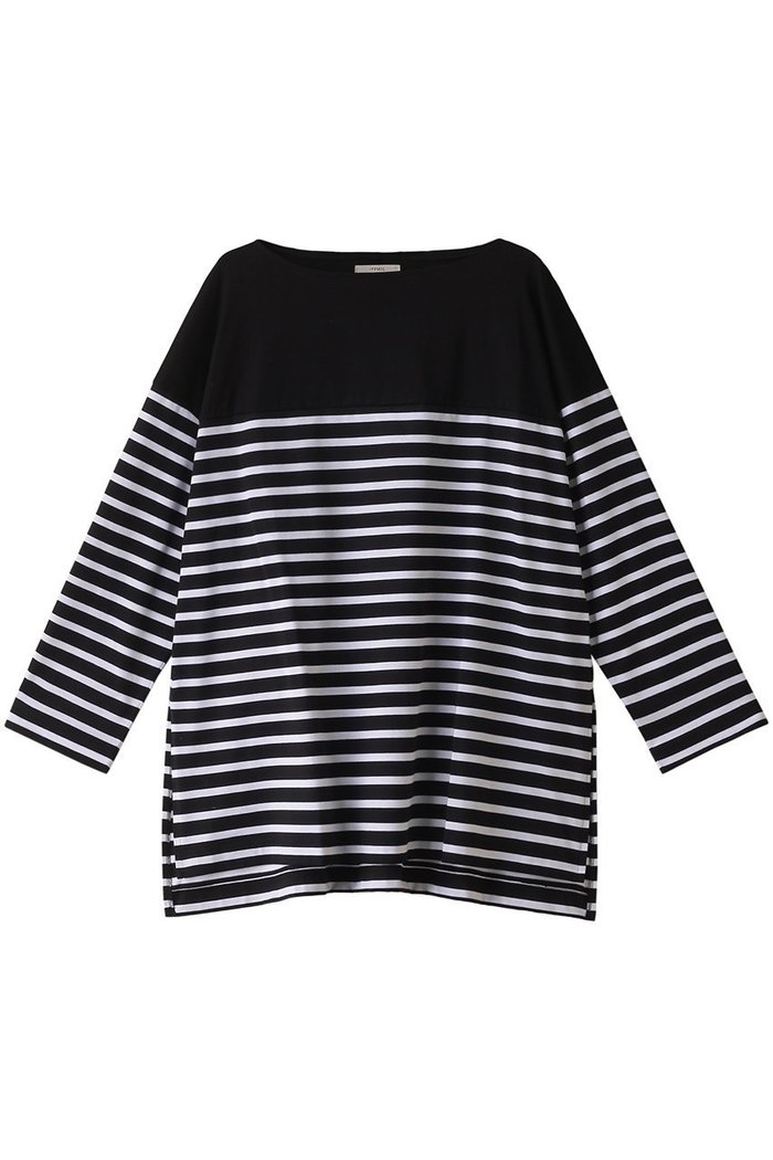 【ル フィル/LE PHIL】のビッグストライプT インテリア・キッズ・メンズ・レディースファッション・服の通販 founy(ファニー) https://founy.com/ ファッション Fashion レディースファッション Fashion for Women トップス・カットソー Cut & Sew Tops シャツ・ブラウス・オフィスカジュアル Elegant Blouses & Button-Ups ロングTシャツ・Tシャツ Longline T-Shirts & Tees カットソー・ベーシックTシャツ Cut-and-Sewn Tops / Stretch Tees & Basics シルケット Silket, Silky Cotton ストライプ Stripe, Striped Pattern スリット Slit, Slit Detail スリーブ Sleeve, Long Sleeve / Short Sleeve ビッグ Big, Oversized ヨーク Yoke, Yoke Design ロング Long, Long-Length 無地 Plain, Solid Color 長袖 Long Sleeve, Full Sleeve |ID: prp329100003926956 ipo3291000000032839036