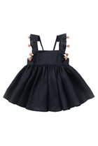 【マールマール/MARLMARL / KIDS】の【Baby&Kids】loisir sun dress 人気、トレンドファッション・服の通販 founy(ファニー) ファッション Fashion キッズファッション KIDS ワンピース Dress/Kids おすすめ Recommend カットソー Cut And Sew サマー Summer タッセル Tassel チュニック Tunic ドレス Dress ベビー Baby レギンス Leggings 夏 Summer thumbnail navy/70-90cm|ID: prp329100003926960 ipo3291000000028369997