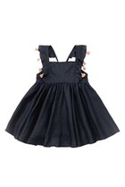 【マールマール/MARLMARL / KIDS】の【Baby&Kids】loisir sun dress 人気、トレンドファッション・服の通販 founy(ファニー) ファッション Fashion キッズファッション KIDS ワンピース Dress/Kids おすすめ Recommend カットソー Cut And Sew サマー Summer タッセル Tassel チュニック Tunic ドレス Dress ベビー Baby レギンス Leggings 夏 Summer thumbnail navy/100-120cm|ID: prp329100003926960 ipo3291000000028369998