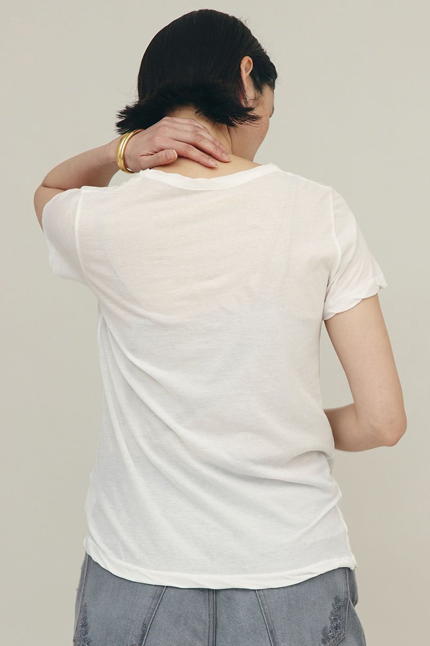 【カレンソロジー/Curensology】の5AWショートSLTシャツ 人気、トレンドファッション・服の通販 founy(ファニー) 　ファッション　Fashion　レディースファッション　Fashion for Women　トップス・カットソー　Cut & Sew Tops　シャツ・ブラウス・オフィスカジュアル　Elegant Blouses & Button-Ups　ロングTシャツ・Tシャツ　Longline T-Shirts & Tees　カットソー・ベーシックTシャツ　Cut-and-Sewn Tops / Stretch Tees & Basics　なめらか　Smooth, Silky Texture　インナー　Innerwear　カットソー　Cut and Sewn Top　サロペット　Overalls, Salopette　ショート　Short, Short Length　スペシャル　Special, Limited Edition　スリーブ　Sleeve, Long Sleeve / Short Sleeve　プレミアム　Premium, High-End　吸水　Absorbent, Quick-Dry　定番　Standard, Basic Item　other-3|ID: prp329100003927736 ipo3291000000037017210