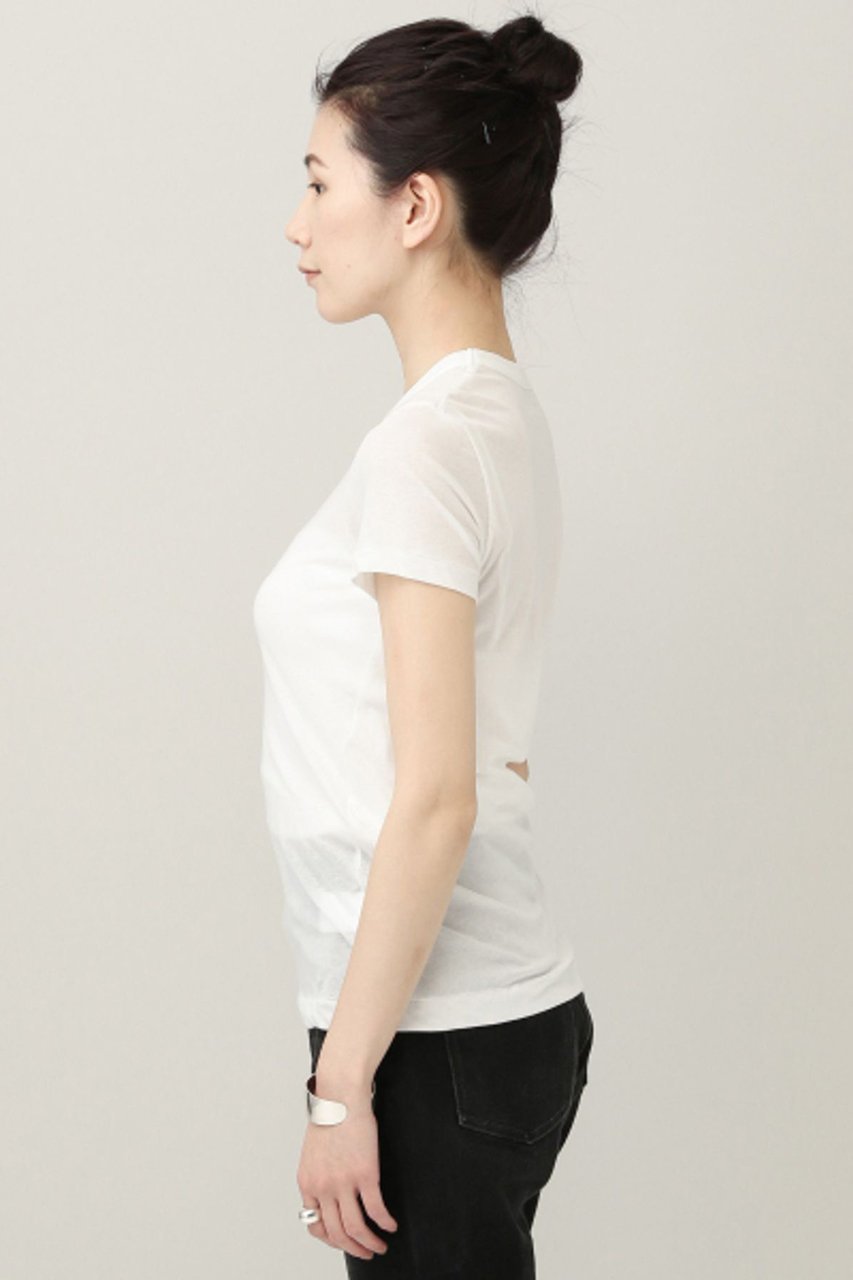 【カレンソロジー/Curensology】の5AWショートSLTシャツ 人気、トレンドファッション・服の通販 founy(ファニー) 　ファッション　Fashion　レディースファッション　Fashion for Women　トップス・カットソー　Cut & Sew Tops　シャツ・ブラウス・オフィスカジュアル　Elegant Blouses & Button-Ups　ロングTシャツ・Tシャツ　Longline T-Shirts & Tees　カットソー・ベーシックTシャツ　Cut-and-Sewn Tops / Stretch Tees & Basics　なめらか　Smooth, Silky Texture　インナー　Innerwear　カットソー　Cut and Sewn Top　サロペット　Overalls, Salopette　ショート　Short, Short Length　スペシャル　Special, Limited Edition　スリーブ　Sleeve, Long Sleeve / Short Sleeve　プレミアム　Premium, High-End　吸水　Absorbent, Quick-Dry　定番　Standard, Basic Item　other-8|ID: prp329100003927736 ipo3291000000037017215