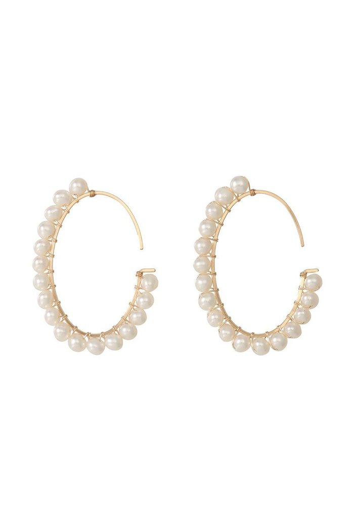 【ナチュラリジュエリ/NATURALI JEWELRY】のオーバルパール 巻きフープピアス M インテリア・キッズ・メンズ・レディースファッション・服の通販 founy(ファニー) https://founy.com/ ファッション Fashion レディースファッション WOMEN ジュエリー Jewelry リング Rings イヤリング Earrings イヤリング Earrings オーバル Oval パール Pearl フープ Hoop |ID: prp329100003927801 ipo3291000000030802575