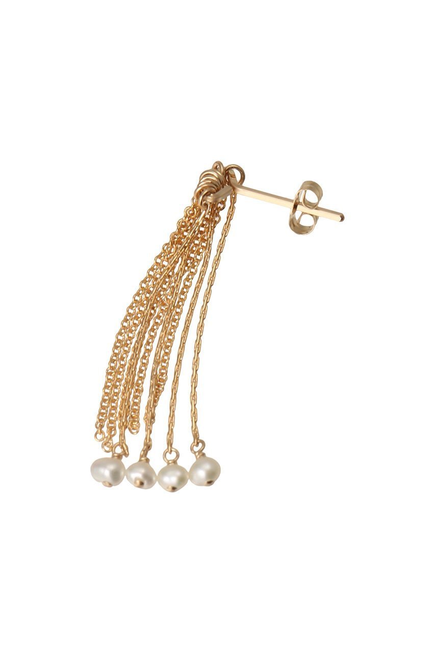 【ナチュラリジュエリ/NATURALI JEWELRY】のウィローフリンジピアス 人気、トレンドファッション・服の通販 founy(ファニー) 　ファッション　Fashion　レディースファッション　Fashion for Women　ジュエリー　Jewelry　ファッションリング　Fashion Rings　イヤリング・フープ・ドロップタイプ　Hoop, Drop & Clip Earrings　イヤリング　Earrings　エレガント 上品　Elegant　チェーン　Chain, Chain Strap　再入荷　Restock / Back in Stock　other-4|ID: prp329100003927806 ipo3291000000031267264
