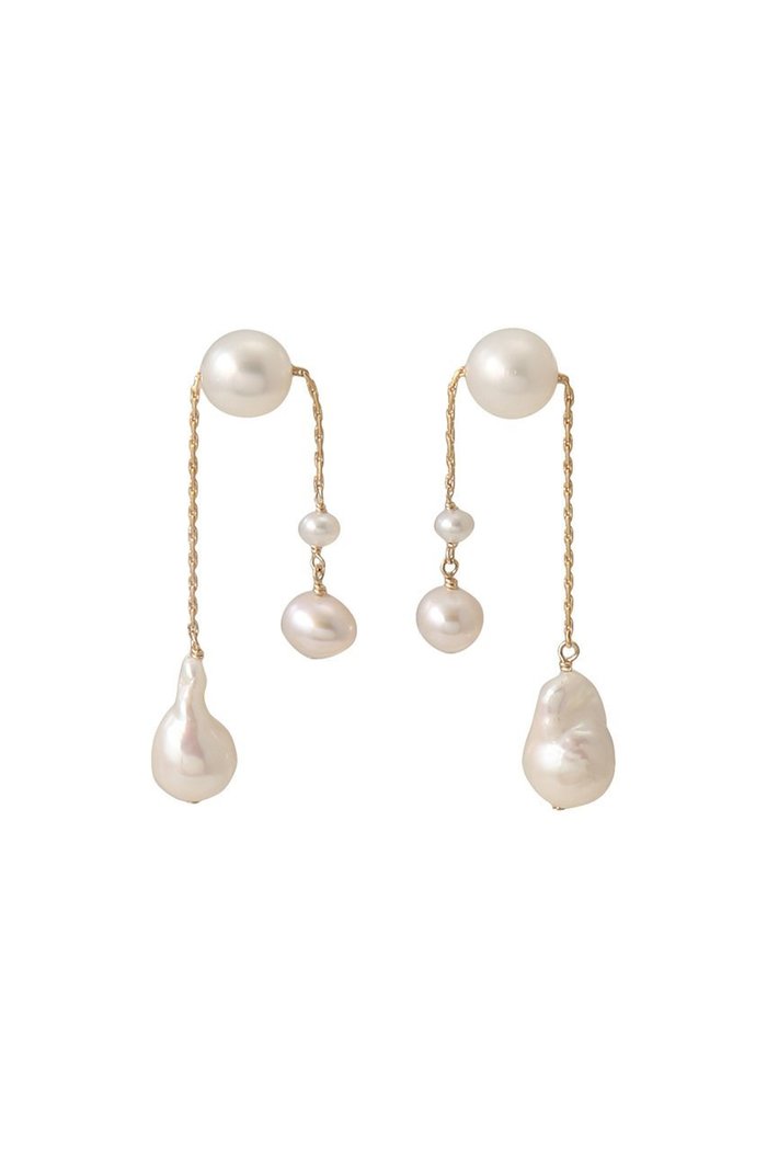 【ナチュラリジュエリ/NATURALI JEWELRY】のアシンメトリードロップ パールピアス インテリア・キッズ・メンズ・レディースファッション・服の通販 founy(ファニー) https://founy.com/ ファッション Fashion レディースファッション WOMEN ジュエリー Jewelry リング Rings イヤリング Earrings アシンメトリー Asymmetry イヤリング Earrings パール Pearl ランダム Random エレガント 上品 Elegant |ID: prp329100003927807 ipo3291000000030802587