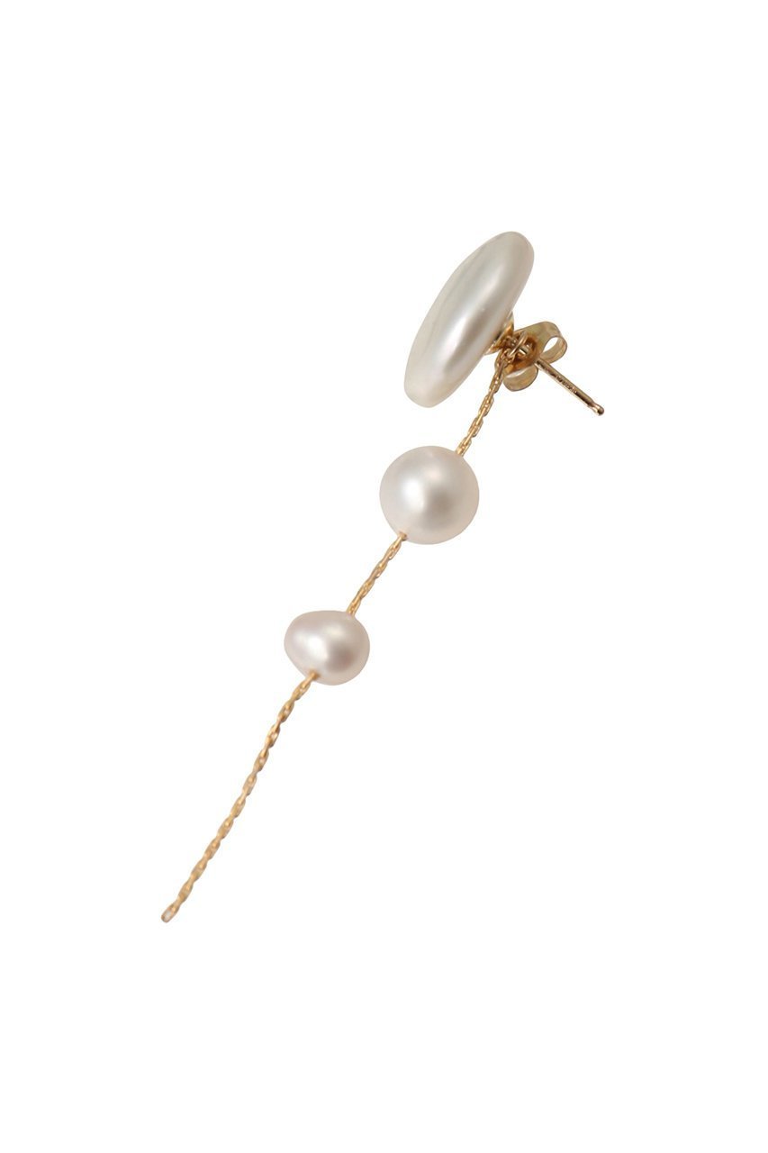 【ナチュラリジュエリ/NATURALI JEWELRY】のコインパール ストリングピアス 人気、トレンドファッション・服の通販 founy(ファニー) 　ファッション　Fashion　レディースファッション　Fashion for Women　ジュエリー　Jewelry　ファッションリング　Fashion Rings　イヤリング・フープ・ドロップタイプ　Hoop, Drop & Clip Earrings　イヤリング　Earrings　オケージョン　Occasion Wear　コイン　Coin, Coin Design　シェイプ　Shape, Slim Fit　ストリング　String, Drawstring　パール　Pearl, Pearl Accent　エレガント 上品　Elegant　other-4|ID: prp329100003927808 ipo3291000000035612510