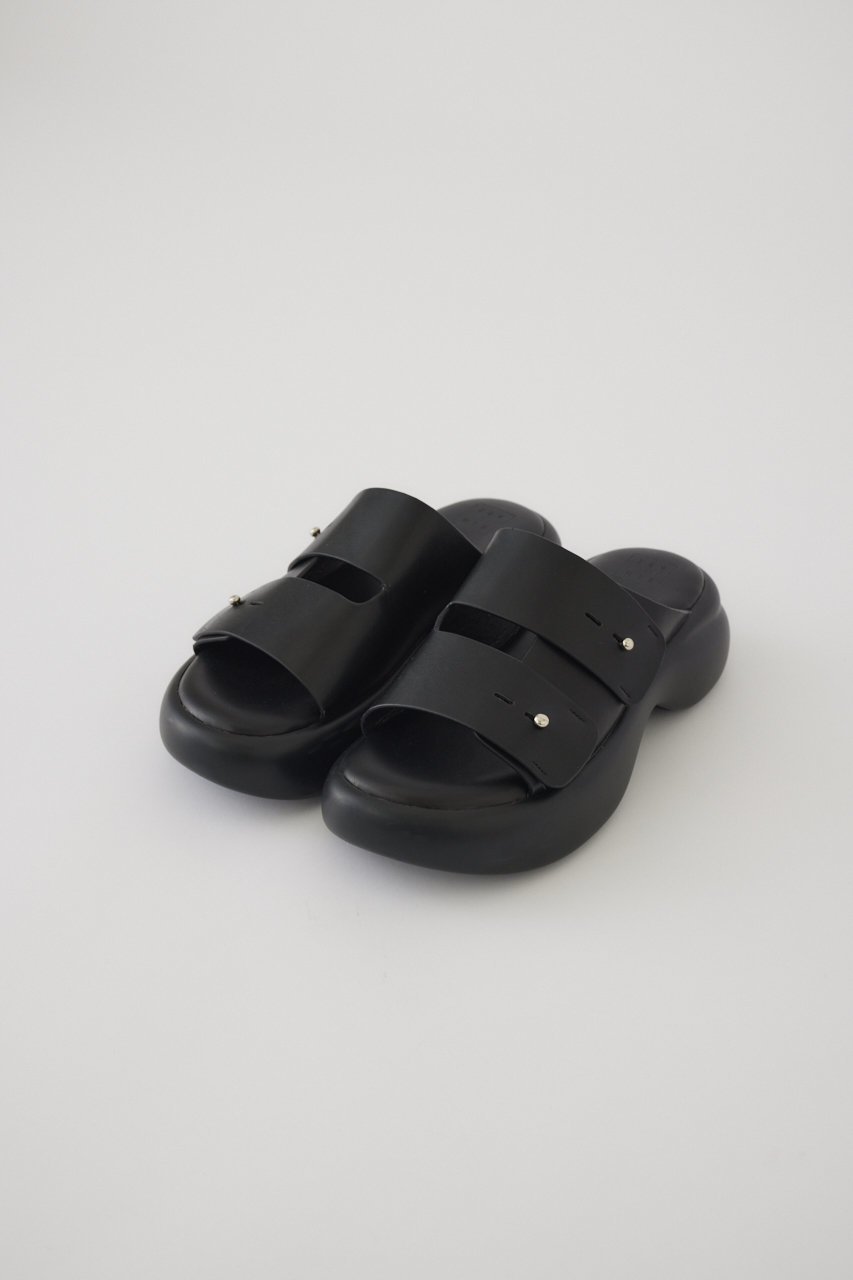 【リムアーク/RIM.ARK】のVolume sole sandal/サンダル インテリア・キッズ・メンズ・レディースファッション・服の通販 founy(ファニー) 　ファッション　Fashion　レディースファッション　WOMEN　サンダル　Sandals　スタイリッシュ　Stylish　スポーティ　Sporty　ロング　Long　ブラック|ID: prp329100003927830 ipo3291000000025944669