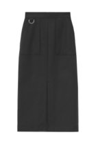 【アナイ/ANAYI】のコットンレーヨンベイカースカート 人気、トレンドファッション・服の通販 founy(ファニー) ファッション Fashion レディースファッション WOMEN スカート Skirt ロングスカート Long Skirt なめらか Smooth ストレッチ Stretch スリット Slit タイトスカート Tight Skirt フラット Flat ポケット Pocket ロング Long thumbnail ブラック|ID: prp329100003930253 ipo3291000000025953819