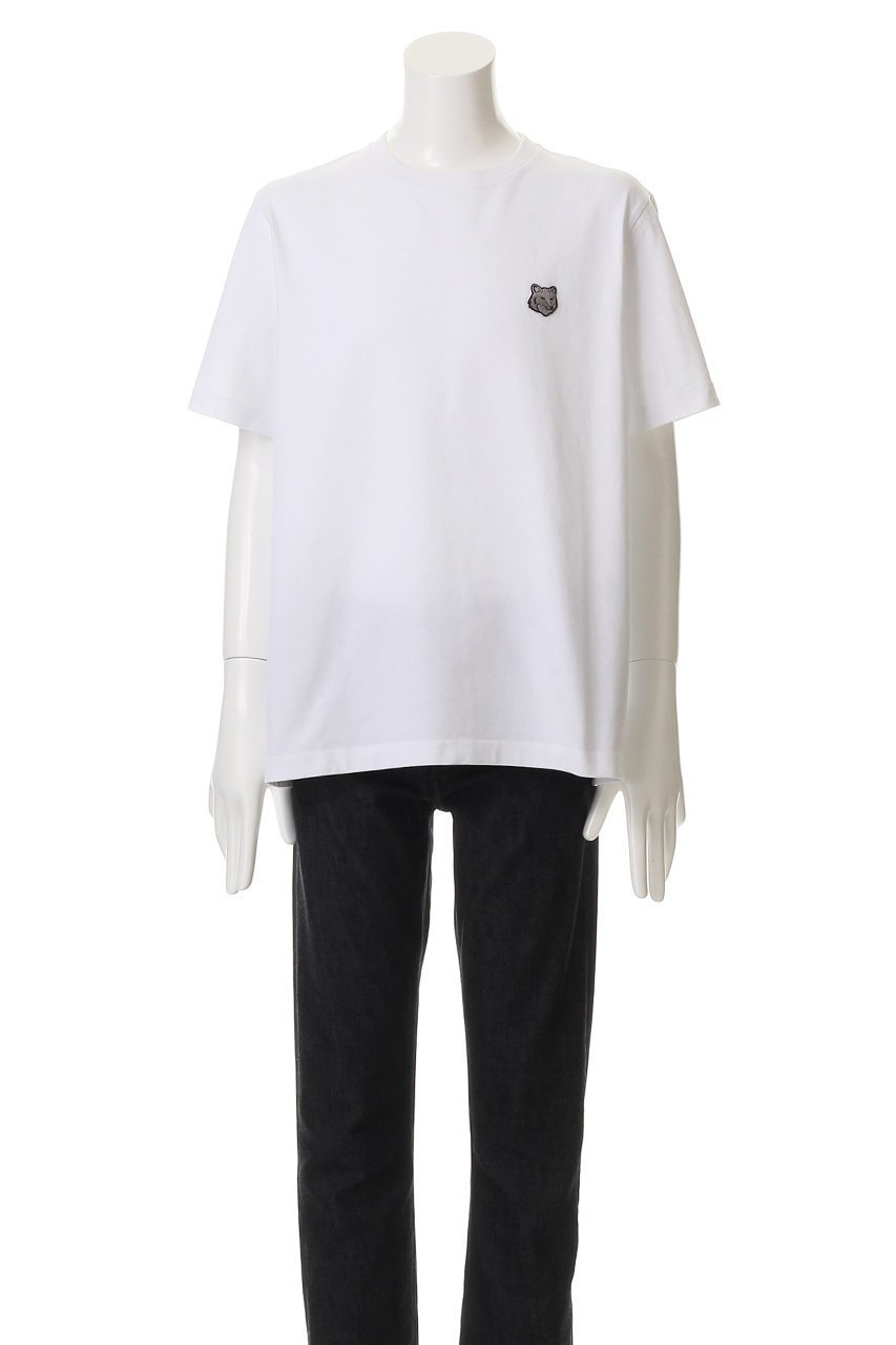 【メゾン キツネ/MAISON KITSUNE / MEN】の【MEN】BOLD FOX HEAD PATCH COMFORT Tシャツ 人気、トレンドファッション・服の通販 founy(ファニー) 　ファッション　Fashion　メンズファッション　Fashion for Men　トップス・カットソー　Cut & Sew Tops　メンズシャツ　Shirts　ショート　Short, Short Length　スリーブ　Sleeve, Long Sleeve / Short Sleeve　デニム　Denim, Jeans Material　パッチ　Patch, Appliqué　フォックス　Fox, Fox Fur　フレア　Flare, Flared　ボトム　Bottoms, Lower Wear　other-2|ID: prp329100003930259 ipo3291000000032942197