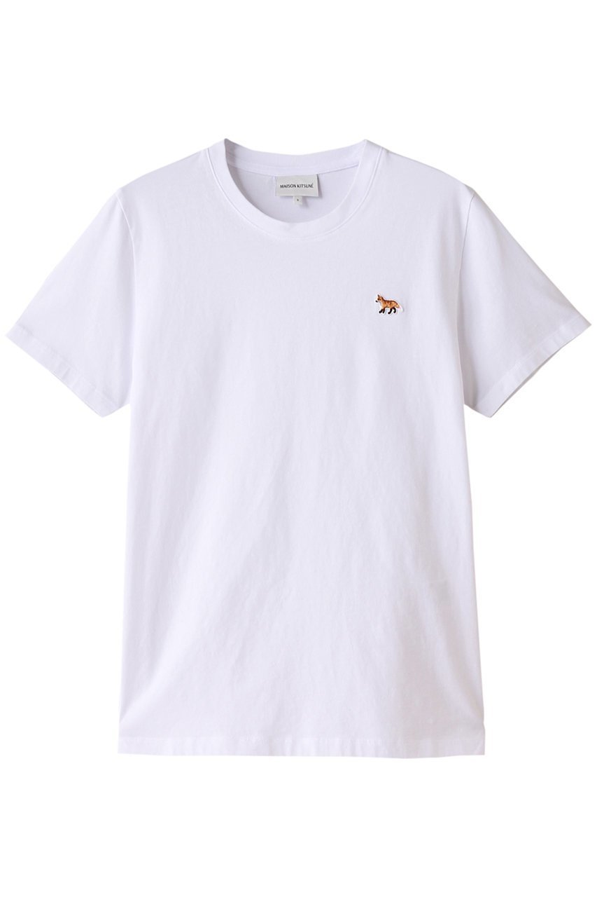 【メゾン キツネ/MAISON KITSUNE】のFOX HEAD PATCH レギュラー Tシャツ 人気、トレンドファッション・服の通販 founy(ファニー) 　ファッション　Fashion　レディースファッション　Fashion for Women　トップス・カットソー　Cut & Sew Tops　シャツ・ブラウス・オフィスカジュアル　Elegant Blouses & Button-Ups　ロングTシャツ・Tシャツ　Longline T-Shirts & Tees　カットソー・ベーシックTシャツ　Cut-and-Sewn Tops / Stretch Tees & Basics　ショート　Short, Short Length　ストレート　Straight, Straight Cut　スリーブ　Sleeve, Long Sleeve / Short Sleeve　パッチ　Patch, Appliqué　フィット　Fit, Slim Fit　フォックス　Fox, Fox Fur　レギュラー　Regular, Standard Fit　 other-1|ID: prp329100003930260 ipo3291000000032939309