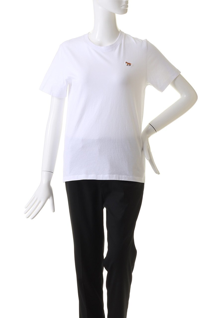 【メゾン キツネ/MAISON KITSUNE】のFOX HEAD PATCH レギュラー Tシャツ 人気、トレンドファッション・服の通販 founy(ファニー) 　ファッション　Fashion　レディースファッション　Fashion for Women　トップス・カットソー　Cut & Sew Tops　シャツ・ブラウス・オフィスカジュアル　Elegant Blouses & Button-Ups　ロングTシャツ・Tシャツ　Longline T-Shirts & Tees　カットソー・ベーシックTシャツ　Cut-and-Sewn Tops / Stretch Tees & Basics　ショート　Short, Short Length　ストレート　Straight, Straight Cut　スリーブ　Sleeve, Long Sleeve / Short Sleeve　パッチ　Patch, Appliqué　フィット　Fit, Slim Fit　フォックス　Fox, Fox Fur　レギュラー　Regular, Standard Fit　other-2|ID: prp329100003930260 ipo3291000000032939325