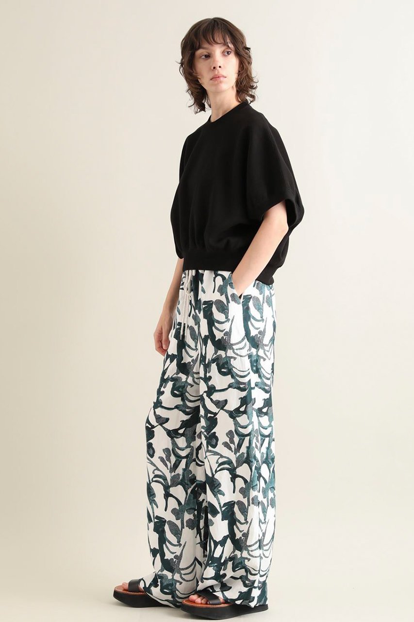 【サクラ/SACRA】のダブルニットクロスプルオーバー 人気、トレンドファッション・服の通販 founy(ファニー) 　ファッション　Fashion　レディースファッション　WOMEN　トップス・カットソー　Tops/Tshirt　ニット　Knit Tops　シャツ/ブラウス　Shirts/Blouses　ロング / Tシャツ　T-Shirts　プルオーバー　Pullover　カットソー　Cut and Sewn　ギャザー　Gather　クロップド　Cropped　ショート　Short　シンプル　Simple　スリーブ　Sleeve　ダブル　Double　other-6|ID: prp329100003930274 ipo3291000000031460813