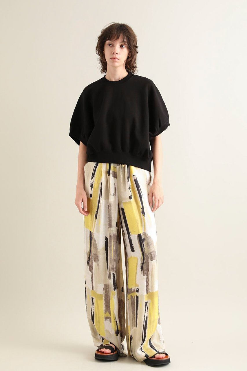 【サクラ/SACRA】のダブルニットクロスプルオーバー 人気、トレンドファッション・服の通販 founy(ファニー) 　ファッション　Fashion　レディースファッション　WOMEN　トップス・カットソー　Tops/Tshirt　ニット　Knit Tops　シャツ/ブラウス　Shirts/Blouses　ロング / Tシャツ　T-Shirts　プルオーバー　Pullover　カットソー　Cut and Sewn　ギャザー　Gather　クロップド　Cropped　ショート　Short　シンプル　Simple　スリーブ　Sleeve　ダブル　Double　other-7|ID: prp329100003930274 ipo3291000000031460815