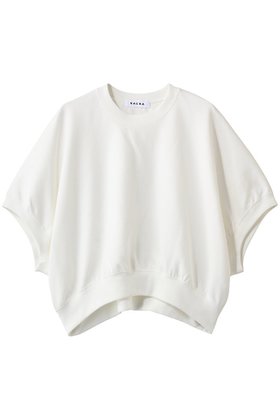 【サクラ/SACRA】 ダブルニットクロスプルオーバー人気、トレンドファッション・服の通販 founy(ファニー) ファッション Fashion レディースファッション Fashion for Women トップス・カットソー Cut & Sew Tops ニット Knit Tops & Sweaters カジュアルプルオーバー・ニットトップス Pullovers & Knit Tops / Casual Pullovers 2026年 2026 ギャザー Gathered, Ruffled クロップド Cropped, Short Length シンプル Simple, Minimal スリーブ Sleeve, Long Sleeve / Short Sleeve ダブル Double, Double-Breasted フォルム Silhouette, Form ラウンド Round, Round Neck 夏 Summer 春 Spring S/S・春夏 SS, Spring/Summer, Warm Season |ID:prp329100003930274