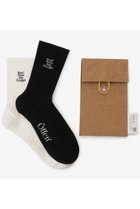 【オッフェン/Offen】のSmall step big changes. CREWsocks 2SET 人気、トレンドファッション・服の通販 founy(ファニー) ファッション Fashion レディースファッション Fashion for Women セットアップ Matching Sets ソックス&靴下 Socks & Hosiery レッグウェア・ストッキング Legwear & Hosiery ソックス Socks, Hosiery thumbnail WHITE&BLACK|ID: prp329100003930284 ipo3291000000032848507