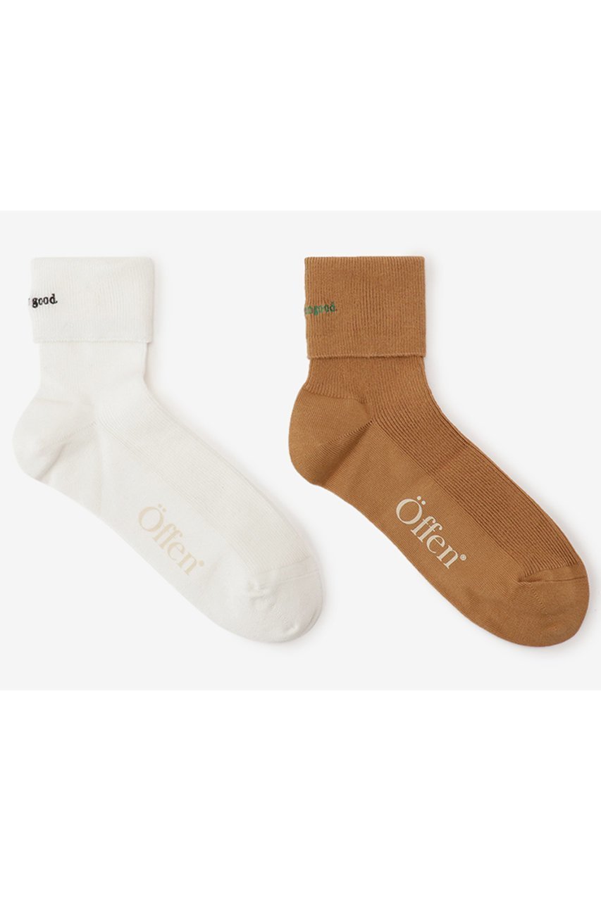 【オッフェン/Offen】のFocus on good. SHORTsocks 2SET 人気、トレンドファッション・服の通販 founy(ファニー) 　ファッション　Fashion　レディースファッション　WOMEN　セットアップ　Setup　ソックス　Socks　レッグウェア　Legwear　ソックス　Socks　other-2|ID: prp329100003930285 ipo3291000000031460823