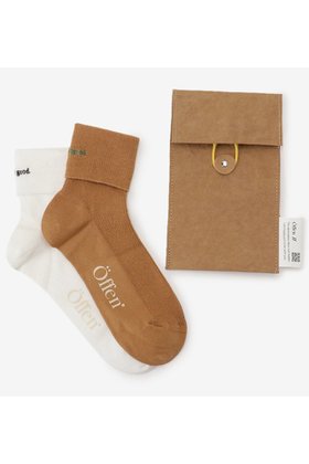 【オッフェン/Offen】 Focus on good. SHORTsocks 2SET人気、トレンドファッション・服の通販 founy(ファニー) ファッション Fashion レディースファッション Fashion for Women セットアップ Matching Sets ソックス&靴下 Socks & Hosiery レッグウェア・ストッキング Legwear & Hosiery ソックス Socks, Hosiery |ID:prp329100003930285