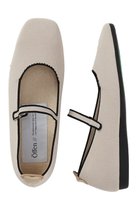 【オッフェン/Offen】のsquare-ONESTRA 大人の最旬トレンドファッション＆コーディネート founy(ファウニー) ファッション Fashion レディースファッション Fashion for Women おすすめ Recommended / Our Picks クッション Cushion, Throw Pillow シューズ Shoes, Footwear スクエア Square, Square Shape スタンダード Standard, Basic バランス Balance, Style Balance バレエ Ballet, Ballet Style フラット Flat, Flat Shoes ラップ Wrap, Wrap Design 軽量 Lightweight, Ultra Light thumbnail BEIGE & BLACK|ID: prp329100003930287 ipo3291000000036502368