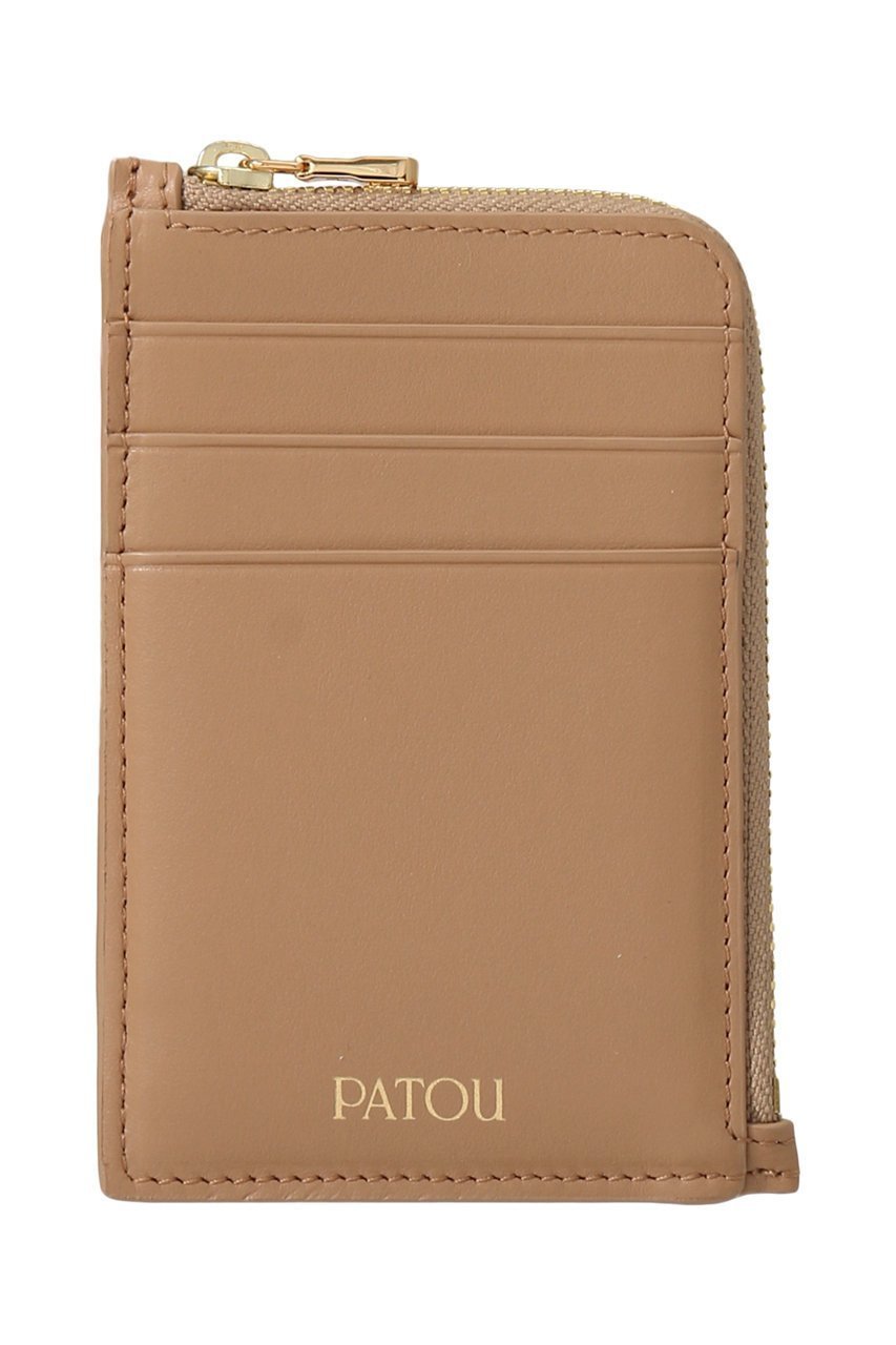 【パトゥ/PATOU】のPATOU ジップカードホルダー インテリア・キッズ・メンズ・レディースファッション・服の通販 founy(ファニー) 　ファッション　Fashion　レディースファッション　WOMEN　財布　Wallets　カードケース/名刺入れ　Card Cases　コンパクト　Compact　シンプル　Simple　ジップ　Zip　ポケット　Pocket　定番　Standard　財布　Wallet　ベージュ|ID: prp329100003930288 ipo3291000000026663421