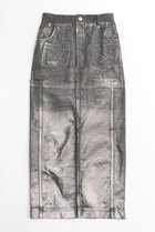 【メゾンスペシャル/MAISON SPECIAL】のSparkling Foil Handouted Gradation Skirt/キラキラ箔グラデーションスカート 人気、トレンドファッション・服の通販 founy(ファニー) ファッション Fashion レディースファッション WOMEN スカート Skirt ロングスカート Long Skirt グラデーション Gradation スリット Slit プリント Print マキシ Maxi ロング Long thumbnail BLK(ブラック)|ID: prp329100003932407 ipo3291000000025962513