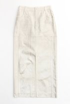 【メゾンスペシャル/MAISON SPECIAL】のSparkling Foil Handouted Gradation Skirt/キラキラ箔グラデーションスカート WHT(ホワイト)|ID:prp329100003932407