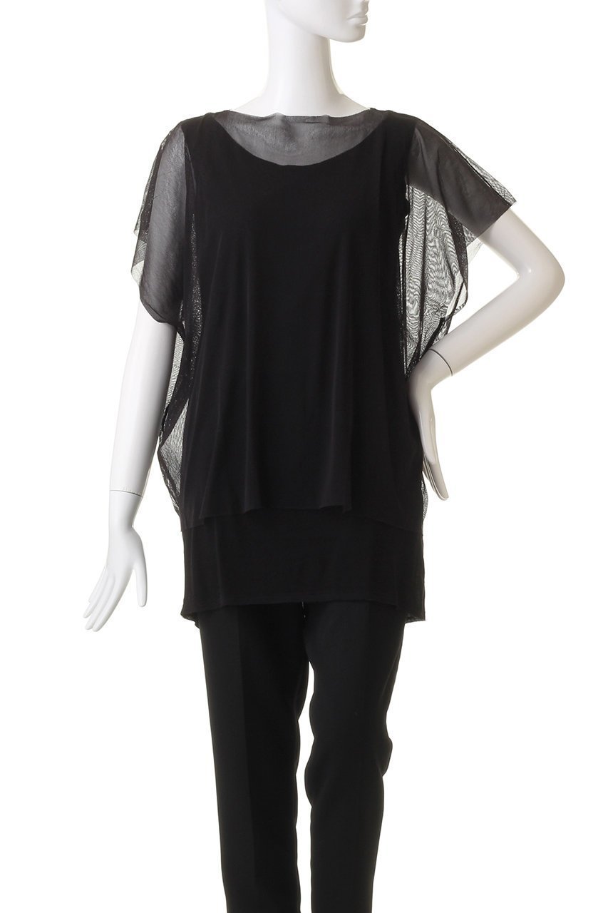 【アンティパスト/ANTIPAST】のメッシュプルオーバー 人気、トレンドファッション・服の通販 founy(ファニー) 　ファッション　Fashion　レディースファッション　Fashion for Women　トップス・カットソー　Cut & Sew Tops　シャツ・ブラウス・オフィスカジュアル　Elegant Blouses & Button-Ups　カジュアルプルオーバー・ニットトップス　Pullovers & Knit Tops / Casual Pullovers　カットソー　Cut and Sewn Top　シアー　Sheer, See-Through　ショート　Short, Short Length　スリーブ　Sleeve, Long Sleeve / Short Sleeve　トレンド　Trend, Trending Now　メッシュ　Mesh, Net Fabric　夏　Summer　春　Spring　S/S・春夏　SS, Spring/Summer, Warm Season　other-2|ID: prp329100003932416 ipo3291000000034956065