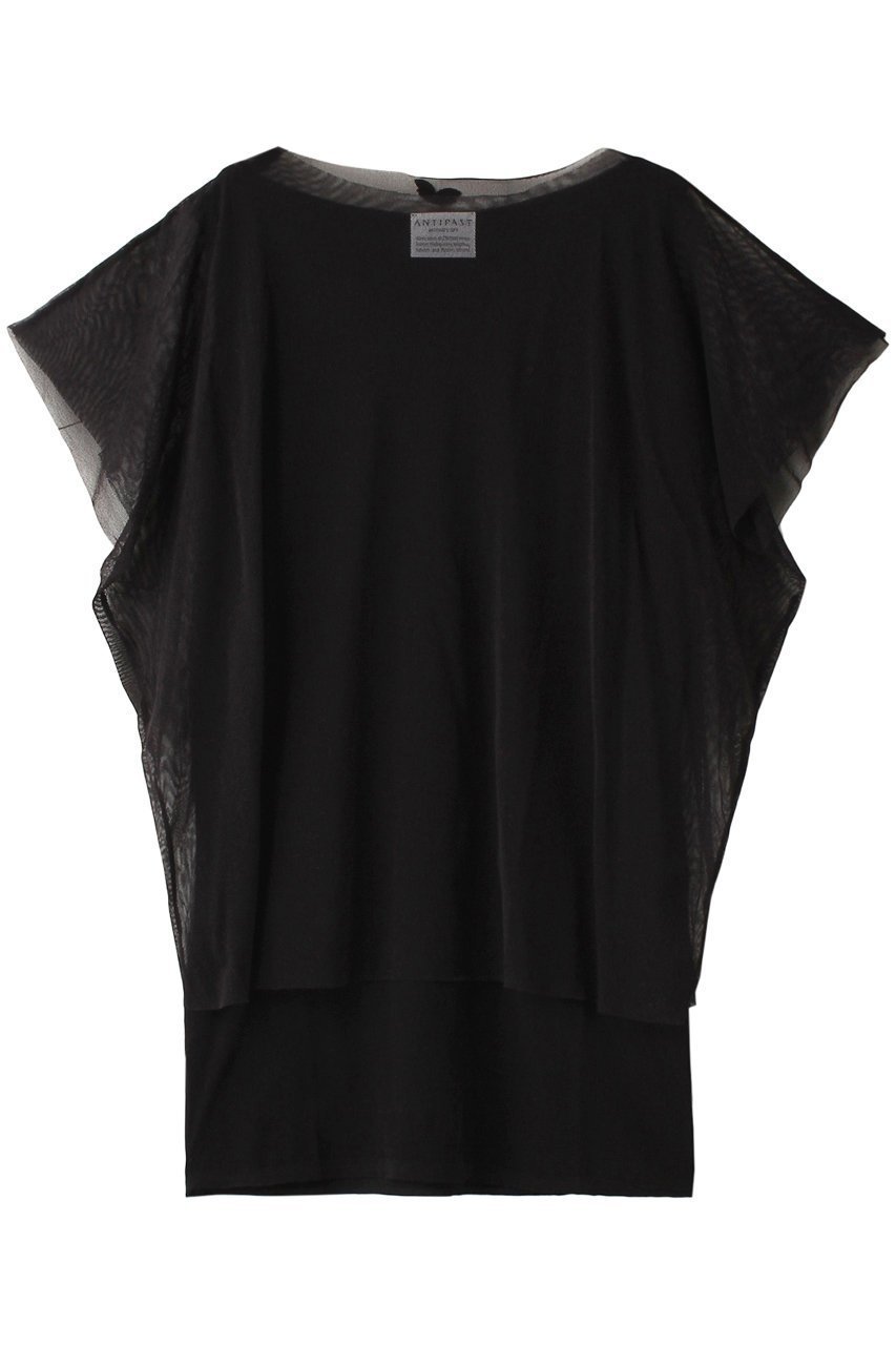 【アンティパスト/ANTIPAST】のメッシュプルオーバー 人気、トレンドファッション・服の通販 founy(ファニー) 　ファッション　Fashion　レディースファッション　Fashion for Women　トップス・カットソー　Cut & Sew Tops　シャツ・ブラウス・オフィスカジュアル　Elegant Blouses & Button-Ups　カジュアルプルオーバー・ニットトップス　Pullovers & Knit Tops / Casual Pullovers　カットソー　Cut and Sewn Top　シアー　Sheer, See-Through　ショート　Short, Short Length　スリーブ　Sleeve, Long Sleeve / Short Sleeve　トレンド　Trend, Trending Now　メッシュ　Mesh, Net Fabric　夏　Summer　春　Spring　S/S・春夏　SS, Spring/Summer, Warm Season　 other-1|ID: prp329100003932416 ipo3291000000036023724