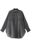 【サクラ/SACRA】のプレミアムシルクコットンシャツ 人気、トレンドファッション・服の通販 founy(ファニー) ファッション Fashion レディースファッション Fashion for Women トップス・カットソー Cut & Sew Tops シャツ・ブラウス・オフィスカジュアル Elegant Blouses & Button-Ups イタリア Italy シアー Sheer, See-Through シルク Silk, 100% Silk スリーブ Sleeve, Long Sleeve / Short Sleeve フォルム Silhouette, Form ポケット Pocket, Pocket Detail ミリタリー Military, Army Style ロング Long, Long-Length |ID:prp329100003932419