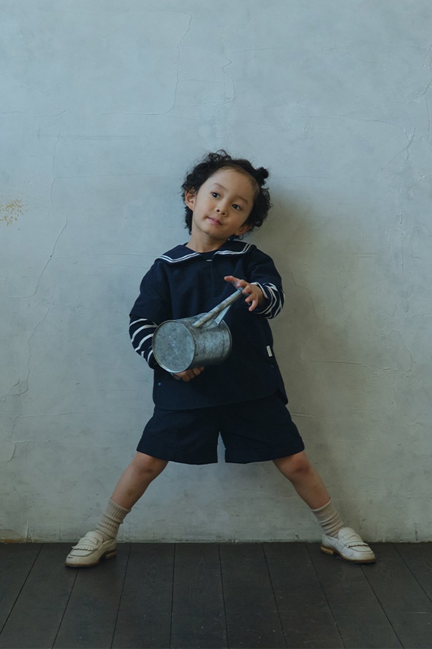 【マールマール/MARLMARL / KIDS】の【BABY&KIDS】paddle shorts navy 110-120cm 人気、トレンドファッション・服の通販 founy(ファニー) 　ファッション　Fashion　キッズファッション　Fashion for Kids　ボトムス　Bottoms　アウトドア　Outdoor Clothing　サマー　Summer, Summer Style　ショーツ　Shorts, Short Pants　センター　Center, Center Line　ハンカチ　Handkerchief, Hanky　ポケット　Pocket, Pocket Detail　メッシュ　Mesh, Net Fabric　ワイド　Wide, Wide Fit　夏　Summer　other-7|ID: prp329100003932425 ipo3291000000036191614