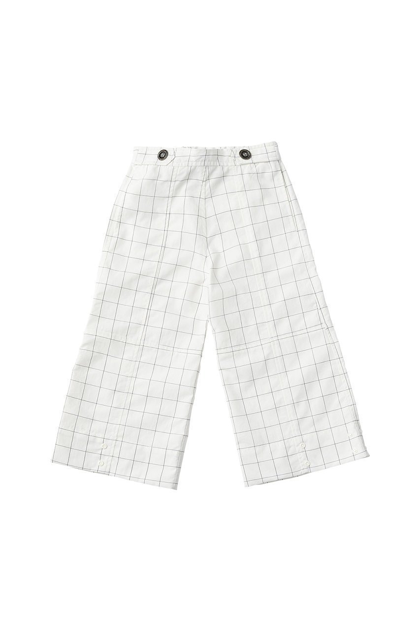 【マールマール/MARLMARL / KIDS】の【Baby&Kids】paddle slacks インテリア・キッズ・メンズ・レディースファッション・服の通販 founy(ファニー) 　ファッション　Fashion　キッズファッション　KIDS　ボトムス　Bottoms/Kids　サマー　Summer　スマート　Smart　スラックス　Slacks　ハンカチ　Handkerchief　バルーン　Balloon　ポケット　Pocket　メッシュ　Mesh　ロング　Long　ワイド　Wide　夏　Summer　graph white|ID: prp329100003932426 ipo3291000000025962571