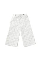 【マールマール/MARLMARL / KIDS】の【Baby&Kids】paddle slacks 人気、トレンドファッション・服の通販 founy(ファニー) ファッション Fashion キッズファッション Fashion for Kids ボトムス Bottoms サマー Summer, Summer Style スマート Smart, Elegant スラックス Slacks, Dress Pants ハンカチ Handkerchief, Hanky バルーン Balloon, Balloon Silhouette ポケット Pocket, Pocket Detail メッシュ Mesh, Net Fabric ロング Long, Long-Length ワイド Wide, Wide Fit 夏 Summer thumbnail graph white|ID: prp329100003932426 ipo3291000000032878704