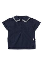 【マールマール/MARLMARL / KIDS】の【Baby&Kids】paddle shirts navy|ID:prp329100003932427