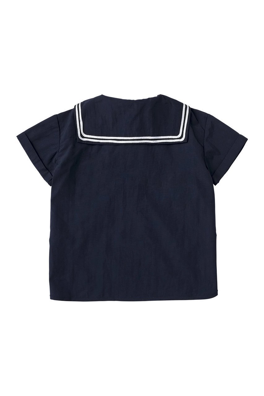 【マールマール/MARLMARL / KIDS】の【BABY&KIDS】paddle shirts navy 110-120cm 人気、トレンドファッション・服の通販 founy(ファニー) 　ファッション　Fashion　キッズファッション　Fashion for Kids　トップス・カットソー　Cut & Sew Tops　ショルダー　Shoulder, Shoulder Strap　スクエア　Square, Square Shape　ドロップ　Drop Shoulder, Dropped Style　フィット　Fit, Slim Fit　ポケット　Pocket, Pocket Detail　ロング　Long, Long-Length　再入荷　Restock / Back in Stock　おすすめ　Recommended / Our Picks　夏　Summer　other-2|ID: prp329100003932427 ipo3291000000034584256