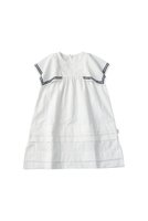 【マールマール/MARLMARL / KIDS】の【BABY&KIDS】paddle dress pindot 110-120cm 人気、トレンドファッション・服の通販 founy(ファニー) ファッション Fashion キッズファッション Fashion for Kids ワンピース Dresses サマー Summer, Summer Style スリーブ Sleeve, Long Sleeve / Short Sleeve ドレス Dress, One-Piece フィット Fit, Slim Fit フレア Flare, Flared ロング Long, Long-Length 再入荷 Restock / Back in Stock 夏 Summer |ID:prp329100003932428