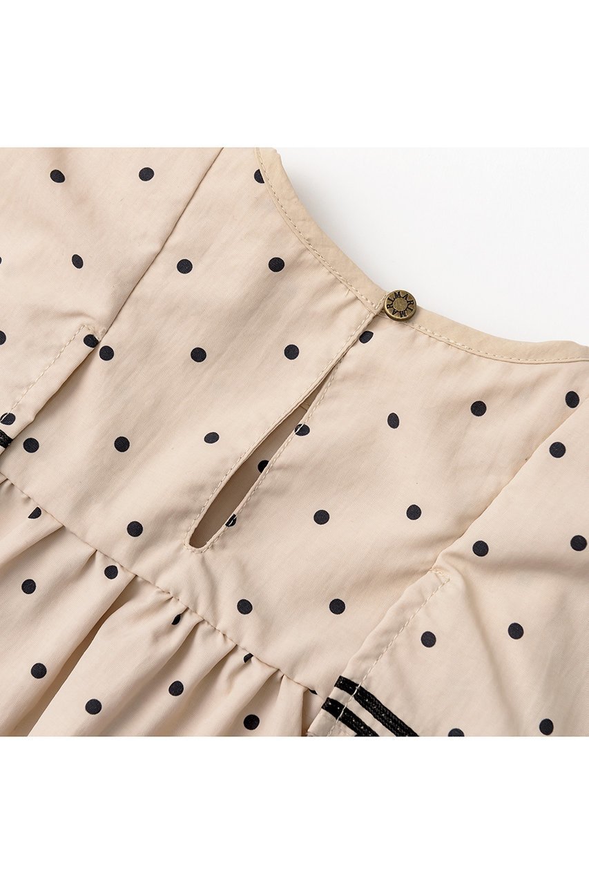 【マールマール/MARLMARL / KIDS】の【BABY&KIDS】paddle dress pindot 110-120cm 人気、トレンドファッション・服の通販 founy(ファニー) 　ファッション　Fashion　キッズファッション　Fashion for Kids　ワンピース　Dresses　サマー　Summer, Summer Style　スリーブ　Sleeve, Long Sleeve / Short Sleeve　ドレス　Dress, One-Piece　フィット　Fit, Slim Fit　フレア　Flare, Flared　ロング　Long, Long-Length　夏　Summer　other-7|ID: prp329100003932428 ipo3291000000036246871