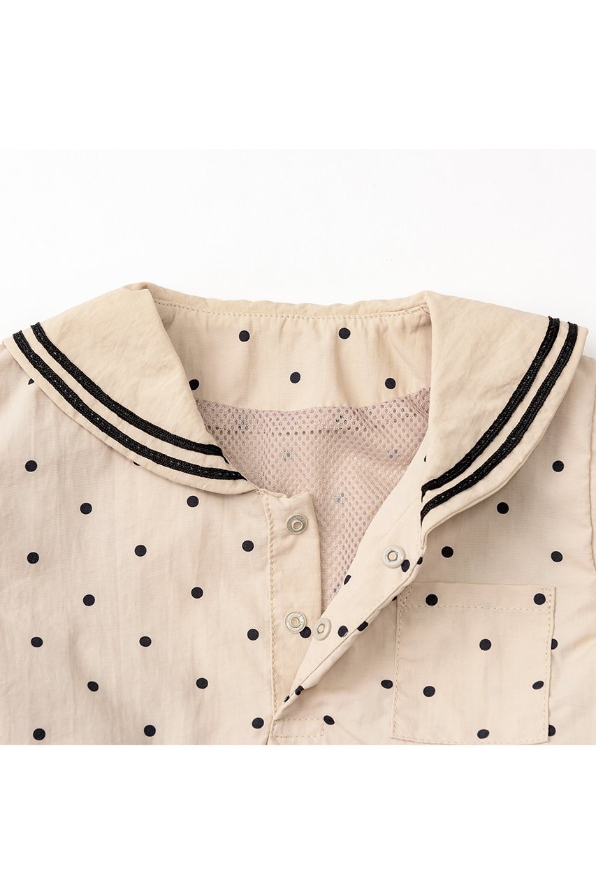 【マールマール/MARLMARL / KIDS】の【BABY】paddle rompers pindot 80-90cm 人気、トレンドファッション・服の通販 founy(ファニー) ファッション Fashion キッズファッション Fashion for Kids シンプル Simple, Minimal フォルム Silhouette, Form ベビー Baby, Babywear メッシュ Mesh, Net Fabric ロンパース Romper, Jumpsuit 再入荷 Restock / Back in Stock 夏 Summer エレガント 上品 Elegant 結婚式 Wedding other-3|ID: prp329100003932429 ipo3291000000034584279